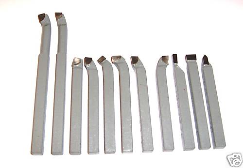 Set utensili tornio 8x8 - utensili,